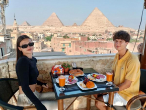 Pyramids walkers view